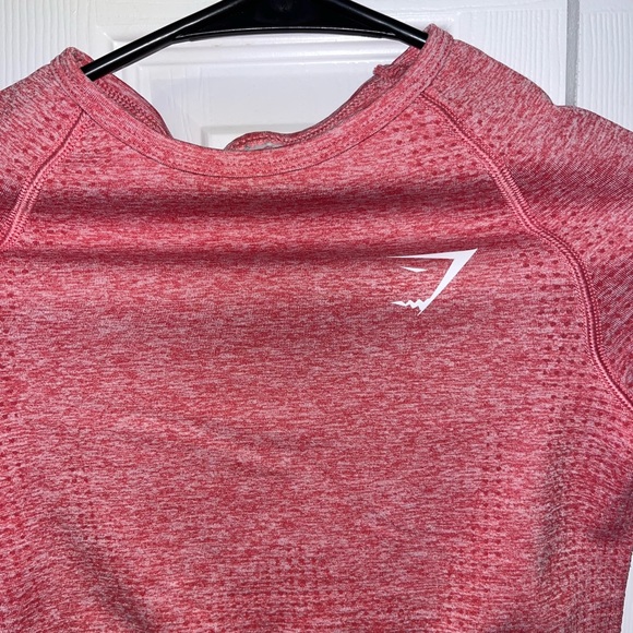 VITAL SEAMLESS 2.0 LONG SLEEVE CROP TOP GYMSHARK - Picture 3 of 8